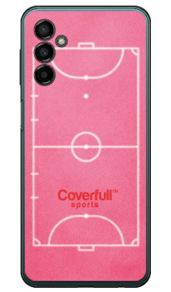フットサルコート ピンク（クリア） Galaxy M23 5G SM-M236Q MVNOスマホ（SIMフリー端末） Coverfull ハードケースgalaxy m23 5g sm-m236q スマホ galaxy m23 5g sm-m236q スマートフォン galaxy m23 5g sm-m236q galaxy m23 5g sm-m236q 送料無料(2.0)