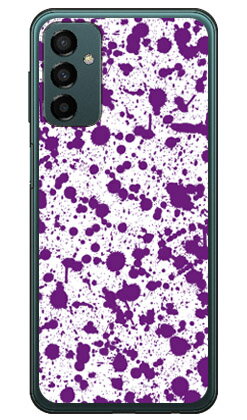 Rakuten - スプラット ホワイト×パープル （ソフトTPUクリア） Galaxy M23 5G SM-M236Q MVNOスマホ（SIMフリー端末） SECOND SKIN ソフトケースgalaxy m23 5g sm-m236q スマホ galaxy m23 5g sm-m236q スマートフォン galaxy m23 5g sm-m236q galaxy m23 5g sm-m236q 送料無料