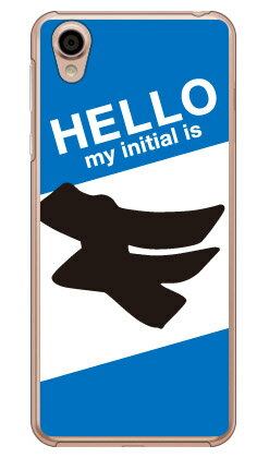 樂天商城 - Cf LTD ハローイニシャル F ブルー （クリア） Android One X4・AQUOS sense plus SH-M07 Y!mobile・MVNOスマホ（SIMフリー端末） Coverfull android one x4 ケース android one x4 カバー アンドロイドワンx4ケース 送料無料