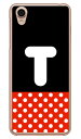 Cf LTD ガール イニシャル T (クリア) Android One X4・AQUOS sense plus SH-M07 Y!mobile・MVNOスマホ(SIMフリー端末) Coverfull android one x4 ケース android one x4 カバー アンドロイドワンx4ケース 送料無料(2)