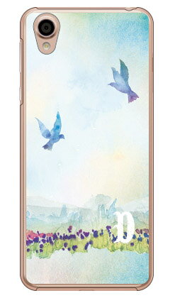 Cf LTD バード イニシャル D （クリア） Android One X4・AQUOS sense plus SH-M07 Y!mobile・MVNOスマホ（SIMフリー端末） Coverfull android one x4 ケース android one x4 カバー アンドロイドワンx4ケース 送料無料
