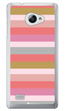 【送料無料】 Moisture マルチカラーボーダー ピンク (クリア) design by Moisture / for VAIO Phone A VPA0511S・Biz VPB0511S/MVNOスマホ(SIMフリー端末) 【SECOND SKIN】vaio phone a vpa0511s vaio phone a ケース vaio phone a カバー
