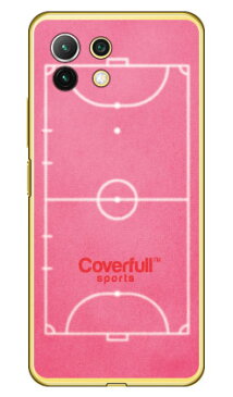 フットサルコート ピンク（クリア）Mi 11 Lite 5G M2101K9R MVNOスマホ（SIMフリー端末） Coverfull カバフル 平面 受注生産 mi 11 lite 5g m2101k9r スマホ mi 11 lite 5g m2101k9r スマートフォン mi 11 lite 5g m2101k9r スマホケース mi 11 lite 5g 送料無料