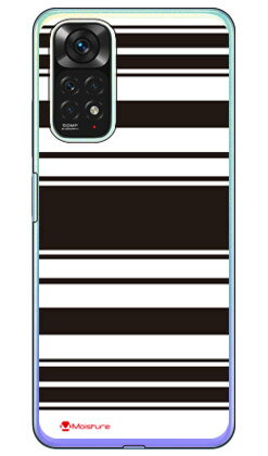 樂天商城 - Moisture Stripe ブラックホワイト （ソフトTPUクリア） design by Moisture Redmi Note 11 MVNOスマホ（SIMフリー端末） SECOND SKIN ソフトケースredmi note 11 スマホ redmi note 11 スマートフォン redmi note 11 スマホケース redmi note 10 pro 送料無料
