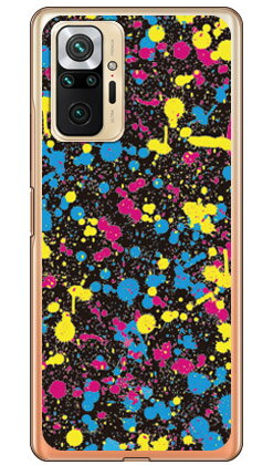 スプラット CMYK （ソフトTPUクリア） Redmi Note 10 Pro M2101K6R MVNOスマホ（SIMフリー端末） SECOND SKIN redmi note 10 pro m2101k6r スマホ redmi note 10 pro m2101k6r スマートフォン redmi note 10 pro m2101k6r 送料無料