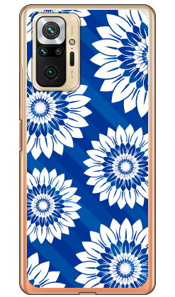 樂天商城 - フラワーストライプ ブルー （ソフトTPUクリア） Redmi Note 10 Pro M2101K6R MVNOスマホ（SIMフリー端末） YESNO redmi note 10 pro m2101k6r スマホ redmi note 10 pro m2101k6r スマートフォン redmi note 10 pro m2101k6r 送料無料
