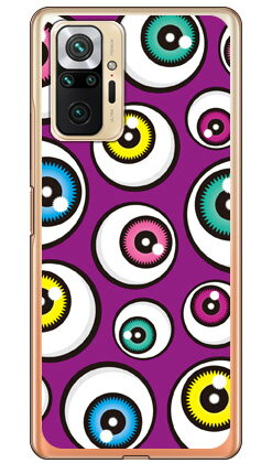 アイズ パープル （ソフトTPUクリア） Redmi Note 10 Pro M2101K6R MVNOスマホ（SIMフリー端末） YESNO redmi note 10 pro m2101k6r スマホ redmi note 10 pro m2101k6r スマートフォン redmi note 10 pro m2101k6r 送料無料