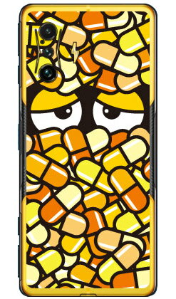 樂天商城 - カプセルくん イエロー （クリア） POCO F4 GT MVNOスマホ（SIMフリー端末） YESNO 平面 受注生産 スマホケース ハードケースpoco f4 gt スマホ poco f4 gt スマートフォン poco f4 gt スマホケース poco f4 gt poco f4 gt スマホ poco f4 gt スマートフォン 送料無料