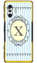 Cf LTD イニシャル アルファベット X サックス (クリア) POCO F4 GT MVNOスマホ(SIMフリー端末) Coverfull ハードケースpoco f4 gt スマホ poco f4 gt スマートフォン poco f4 gt スマホケース poco f4 gt poco f4 gt スマホ poco f4 gt スマートフォン 送料無料(2)