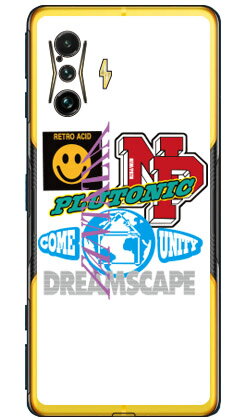 NEW PATH 「STICKERS REWORK （ホワイト）」 （クリア） POCO F4 GT MVNOスマホ（SIMフリー端末） SECOND SKIN ハードケースpoco f4 gt スマホ poco f4 gt スマートフォン poco f4 gt スマホケース poco f4 gt poco f4 gt スマホ poco f4 gt スマートフォン 送料無料