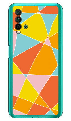 乐天商城 - ステンドグラス オレンジ （クリア） Redmi 9T M2010J19SR MVNOスマホ（SIMフリー端末）・Y!mobile Coverfull redmi 9t m2010j19sr スマホ redmi 9t m2010j19sr スマートフォン redmi 9t m2010j19sr スマホケース redmi m2010j19sr スマホカバー 送料無料