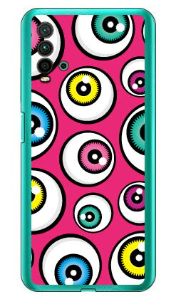 アイズ ピンク （クリア） Redmi 9T M2010J19SR MVNOスマホ（SIMフリー端末）・Y!mobile YESNO redmi 9t m2010j19sr スマホ redmi 9t m2010j19sr スマートフォン redmi 9t m2010j19sr スマホケース redmi 9t m2010j19sr スマホカバー レッドミー 送料無料