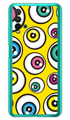 アイズ イエロー （クリア） Redmi 9T M2010J19SR MVNOスマホ（SIMフリー端末）・Y!mobile YESNO redmi 9t m2010j19sr スマホ redmi 9t m2010j19sr スマートフォン redmi 9t m2010j19sr スマホケース redmi m2010j19sr スマホカバー レッドミー 送料無料