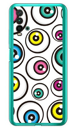 アイズ ホワイト （クリア） Redmi 9T M2010J19SR MVNOスマホ（SIMフリー端末）・Y!mobile YESNO redmi 9t m2010j19sr スマホ redmi 9t m2010j19sr スマートフォン redmi 9t m2010j19sr スマホケース redmi m2010j19sr スマホカバー レッドミー 送料無料