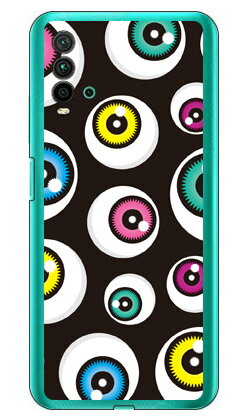 アイズ ブラック （クリア） Redmi 9T M2010J19SR MVNOスマホ（SIMフリー端末）・Y!mobile YESNO redmi 9t m2010j19sr スマホ redmi 9t m2010j19sr スマートフォン redmi 9t m2010j19sr スマホケース redmi m2010j19sr スマホカバー レッドミー 送料無料