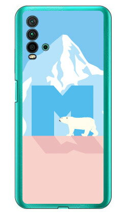 乐天商城 - Cf LTD シロクマ イニシャル M （クリア） Redmi 9T M2010J19SR MVNOスマホ（SIMフリー端末）・Y!mobile Coverfull redmi 9t m2010j19sr スマホ redmi 9t m2010j19sr スマートフォン redmi 9t m2010j19sr スマホケース redmi 9t m2010j19sr 送料無料
