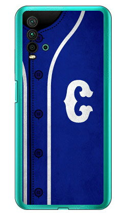 Cf LTD ベースボール イニシャル ブルー C （クリア） Redmi 9T M2010J19SR MVNOスマホ（SIMフリー端末）・Y!mobile Coverfull redmi 9t m2010j19sr スマホ redmi 9t m2010j19sr スマートフォン redmi 9t m2010j19sr スマホケース m2010j19sr 送料無料