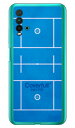 男子ラクロスコート ブルー (クリア) Redmi 9T M2010J19SR MVNOスマホ(SIMフリー端末)・Y!mobile Coverfull redmi 9t m2010j19sr スマホ redmi 9t m2010j19sr スマートフォン redmi 9t m2010j19sr スマホケース m2010j19sr スマホカバー 送料無料(2)