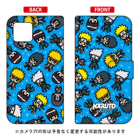 ナルト疾風伝シリーズ NARUTO×PansonWorks 手帳型スマートフォンケース オールスターズ （ブルー） / for iPhone 11 Pro Max/Appleアップル iphone11 pro max iphone11 pro max ケース iphone11 pro max カバー アイフォーン11プロマックス ケース