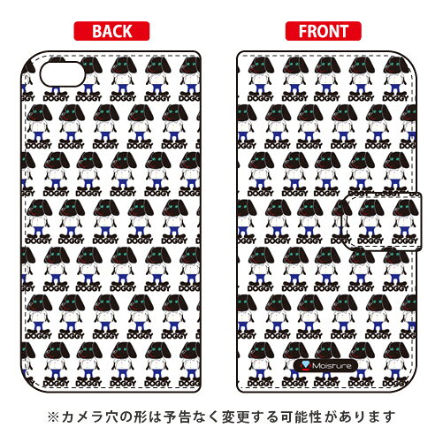 手帳型スマートフォンケース Moisture 「Doggy Runnin Pattern」 iPhone 8 Plus 7 Plus Apple SECOND SKIN iphone8plus 7plus ケース iphone8plus 7plus カバー アイフォーン8プラス 7プラス ケース アイフォーン8プラス 7プラス カバー アイフォン 8 送料無料