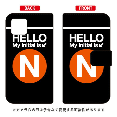 乐天商城 - 手帳型スマートフォンケース Cf LTD サブウェイ イニシャル アルファベット N （オレンジ） iPhone 11 Apple Coverfull 手帳型ケース アップル iphone11 iphone11 ケース iphone11 カバー アイフォーン11 ケース アイフォーン11 カバー 送料無料