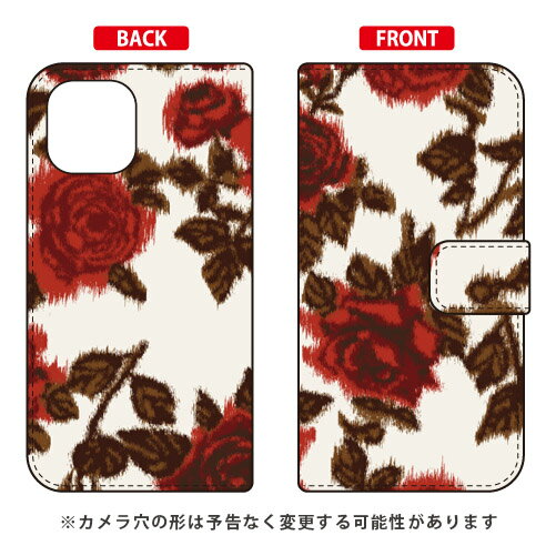 手帳型スマートフォンケース SINDEE 「Splashed Rose （ベージュ）」 iPhone 12 Apple SECOND SKIN スマホケース 手帳型ケース iphone12 ケース iphone12 カバー アイフォーン12 ケース アイフォーン12 カバー アイフォン 12 送料無料