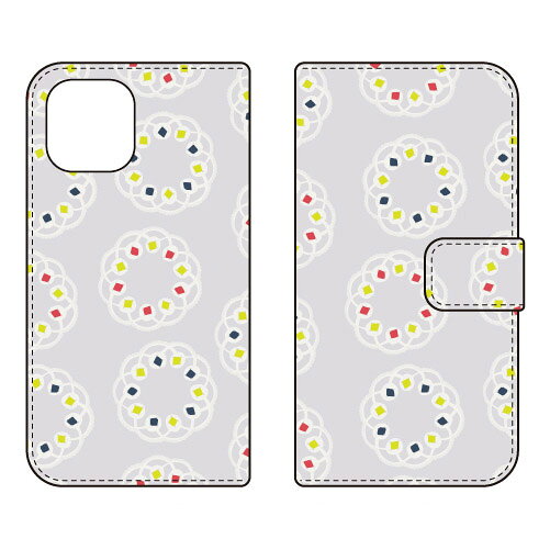 手帳型スマートフォンケース Cf LTD パターン-127 iPhone 12 Apple Coverfull カバフル 受注生産 スマホケース 手帳型ケース アップル iphone12 iphone12 ケース iphone12 カバー アイフォーン12 ケース アイフォーン12 カバー 送料無料