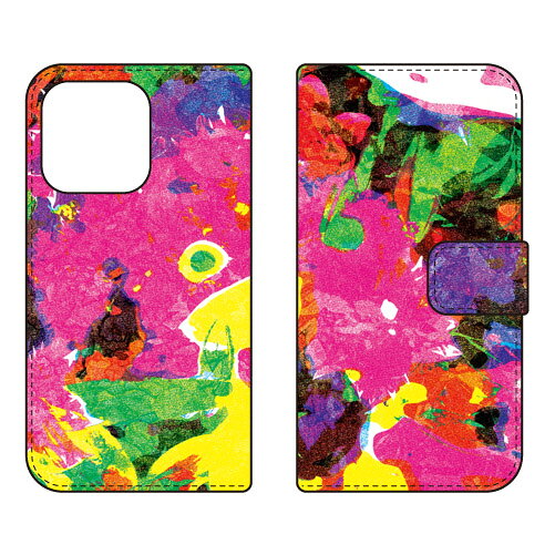 手帳型スマートフォンケース 藤本正平 「Keep On Pushing」 iPhone 13 Pro Apple SECOND SKIN 受注生産 スマホケース 手帳型ケース iphone13pro ケース iphone13pro カバー アイフォーン13プロ ケース アイフォーン13プロ カバー アイフォン 13プロ 送料無料