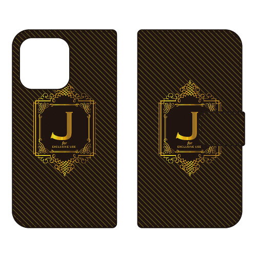 乐天商城 - 手帳型スマートフォンケース Cf LTD ラグジュアリー イニシャル アルファベット J （ゴールドイエロー） iPhone14 Pro Max (6.7インチ) Coverfulliphone 14 pro max ケース iphone 14 pro max 本体 保護 iphone 14 pro max case iphone 14 pro max フィルム 送料無料
