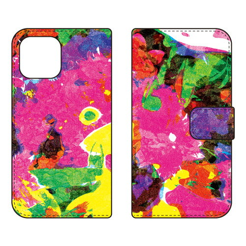 手帳型スマートフォンケース 藤本正平 「Keep On Pushing」 iPhone 13 Apple SECOND SKIN セカンドスキン 受注生産 スマホケース 手帳型ケース iphone13 ケース iphone13 カバー アイフォーン13 ケース アイフォーン13 カバー アイフォン 13 送料無料
