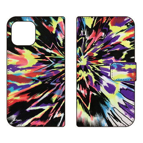 手帳型スマートフォンケース MICROU 「CONFUSION」 iPhone 13 Apple SECOND SKIN セカンドスキン 受注生産 スマホケース 手帳型ケース iphone13 ケース iphone13 カバー アイフォーン13 ケース アイフォーン13 カバー アイフォン 13 送料無料