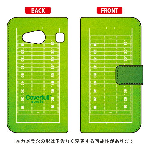 乐天商城 - 手帳型スマートフォンケース アメフトコート グリーン rafre KYV40・DIGNO W au・MVNOスマホ（SIMフリー端末） Coverfull rafre kyv40 ケース rafre kyv40 カバー kyv40ケース kyv40カバー ラフレ kyv40 ラフレ スマホケース ラフレ 送料無料