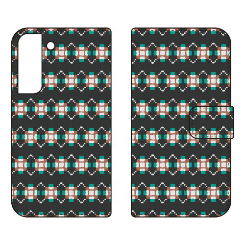 手帳型スマートフォンケース Cf LTD パターン-45 Galaxy S22 SCG13 SC-51C au・docomo Coverfull カバフル 受注生産 スマホケース 手帳型ケースau scg13 sc-51c ケース scg13 sc-51c カバー galaxy s22 ケース galaxy s22 カバー ギャラクシーS22 ケース 送料無料