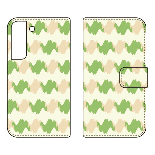 手帳型スマートフォンケース Cf LTD パターン-123 Galaxy S22 SCG13 SC-51C au・docomo Coverfull カバフル 受注生産 スマホケース 手帳型ケースau scg13 sc-51c ケース scg13 sc-51c カバー galaxy s22 ケース galaxy s22 カバー ギャラクシーS22 ケース 送料無料