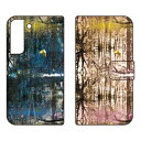 monikotoデザインシリーズ 手帳型スマートフォンケース 「つぼみの森」 Galaxy S22 SCG13 SC-51C au・docomo 受注生産 スマホケース 手帳型ケースau scg13 sc-51c ケース scg13 sc-51c カバー galaxy s22 ケース galaxy s22 カバー ギャラクシーS22 ケース 送料無料(2)