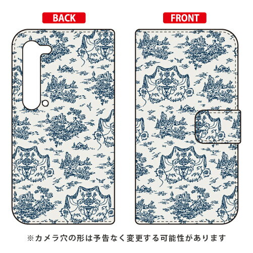 手帳型スマートフォンケース SINDEE 「Toile De Jouy」 AQUOS R5G SHG01・SH-51A・908SH au・docomo・SoftBank・楽天モバイル SECOND SKIN au shg01 sh-51a 908sh カバー shg01 sh-51a 908sh ケース aquos r5g shg01 sh-51a 908sh カバー aquos 送料無料