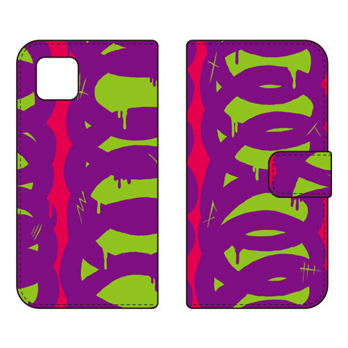 手帳型スマートフォンケース 441 「ramble」 AQUOS sense6 SHG05・SH-54B・SH-RM19・SH-M19 au・docomo・楽天モバイル・MVNOスマホ（SIMフリー端末） SECOND SKIN au shg05 sh-54b カバー shg05 sh-54b ケース aquos sense6 shg05 sh-54b カバー aquos 送料無料