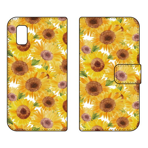 手帳型スマートフォンケース Cf LTD スタンダード マジックフラワー AQUOS wish SHG06・A104SH・SH-RM20 wish2 SH-51C・A204SH docomo・au・SoftBank・Y!mobile・楽天モバイル Coverfullau shg06 カバー shg06 ケース aquos wish shg06 カバー aquos 送料無料