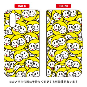 手帳型スマートフォンケース Moisture 「SMILE DOT 2」 AQUOS sense3 plus SHV46 au・SoftBank・MVNOスマホ(SIMフリー端末)・楽天モバイル SECOND SKINau shv46 カバー shv46 ケース aquos sense3plus shv46 カバー aquos sense3plus shv46 カバー 送料無料