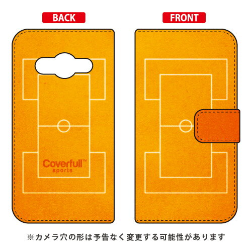 【送料無料】 手帳型スマートフォンケース ドッジボールコート オレンジ / for Galaxy Active neo SC-01H/docomo 【Coverfull】sc−01h ケース sc−01h カバー sc 01h ケース sc 01h カバー sc01h ケース sc01h カバー sc01hケース sc01hカバー galaxy