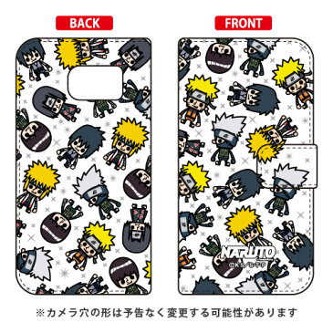 ナルト疾風伝シリーズ 手帳型スマートフォンケース NARUTO×PansonWorks オールスターズ ホワイト / for Galaxy S7 edge SC-02H・SCV33/docomo・augalaxy s7 edge sc-02h ケース galaxy s7 edge sc-02h カバー galaxy s7 edge scv33 ケース galaxy s7 edge scv33