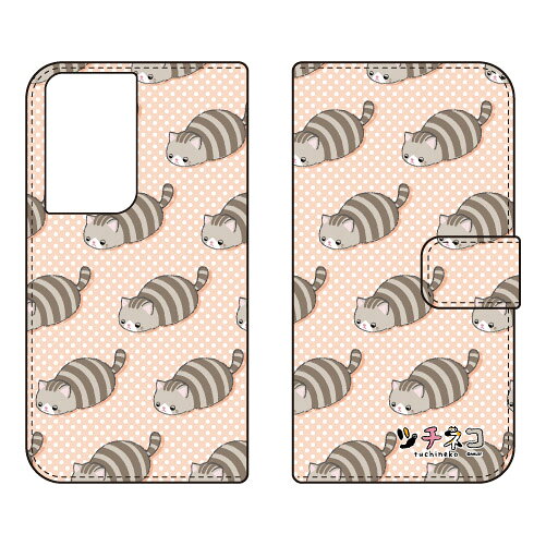 ツチネコシリーズ 手帳型スマートフォンケース サバトラ Galaxy S21 Ultra 5G SC-52B docomo sc-52b ケース sc-52b カバー sc 52b ケース sc 52b カバー sc52b ケース sc52b カバー sc52bケース sc52bカバー galaxy s21 ultra 5g ケース galaxy 送料無料