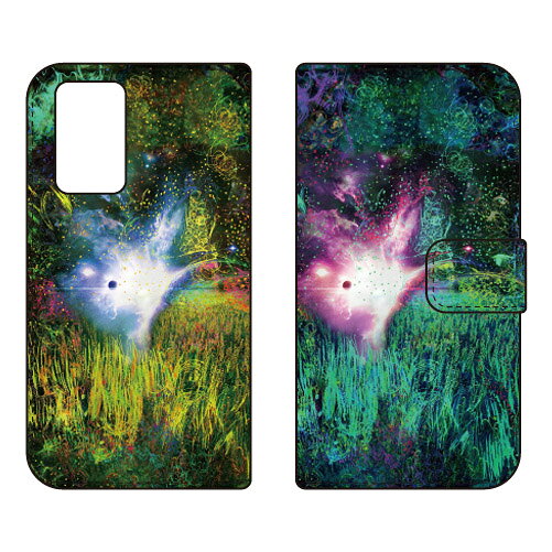 monikotoデザインシリーズ 手帳型スマートフォンケース 「スプラウト」 Galaxy A52 5G SC-53B docomo sc53b ケース sc53b カバー galaxy a52 5g sc-53b ケース galaxy a52 5g sc-53b カバー galaxy a52 5g ケース galaxy a52 5g カバー 送料無料