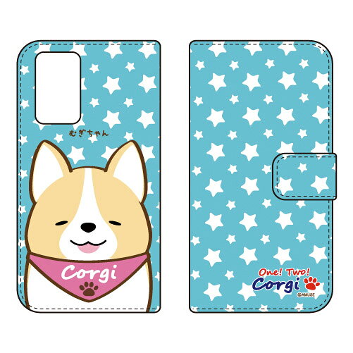 樂天商城 - いちにのコーギーシリーズ 手帳型スマートフォンケース むぎちゃん Galaxy A52 5G SC-53B docomo 手帳型ケース sc53b ケース sc53b カバー galaxy a52 5g sc-53b ケース galaxy a52 5g sc-53b カバー galaxy a52 5g ケース galaxy a52 5g カバー 送料無料