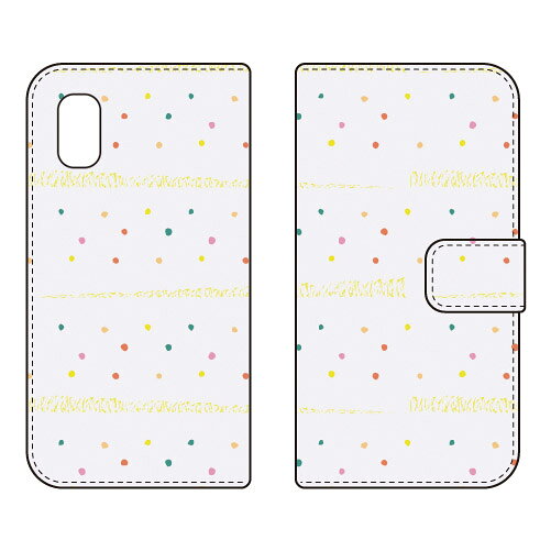 Rakuten - 手帳型スマートフォンケース Cf LTD パターン-106 AQUOS wish3 SH-53D A302SH A303SH SH-M25 Coverfull ケース カバー スマホケース 送料無料 耐衝撃 プリント 保護 衝撃吸収