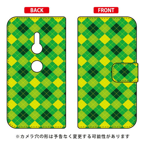 手帳型スマートフォンケース Cf LTD チェック柄 （GREEN） Xperia XZ2 SO-03K・SOV37・702SO docomo・au・SoftBank Coverfull xperia xz2 ケース xperia xz2 カバー so-03k sov37 702so ケース so-03k sov37 702so カバー so03k sov37 送料無料