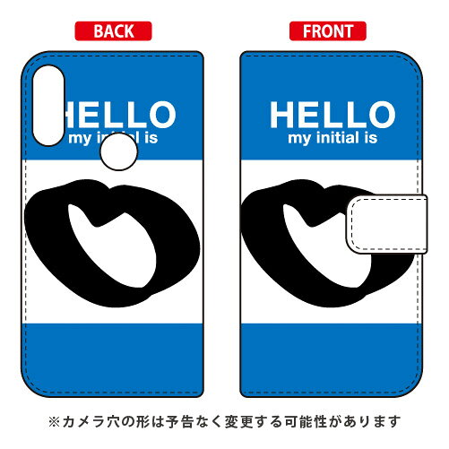 Rakuten - 手帳型スマートフォンケース Cf LTD ハロー イニシャル アルファベット O （ブルー） ZenFone Max Pro M2 ZB631KL MVNOスマホ（SIMフリー端末） Coverfull zenfone max pro m2 ケース zenfone max pro m2 カバー zb631kl ケース zb631kl カバー 送料無料