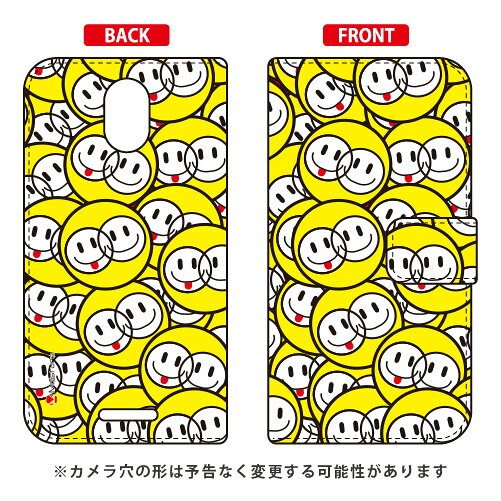 樂天商城 - 手帳型スマートフォンケース Moisture 「SMILE DOT 2」 Priori 5 FTJ17C00 MVNOスマホ（SIMフリー端末） SECOND SKIN フリーテル プリオリ5 ケース プリオリ5 カバー priori 5 ftj17c00 ケース priori 5 ftj17c00 カバー freetel priori5 送料無料