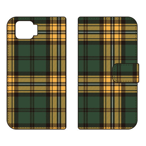 手帳型スマートフォンケース 「トラッドチェック イエローグリーン」 OPPO A73 CPH2099 楽天モバイル SECOND SKINcph2099 ケース cph2099 カバー 楽天モバイル オッポ ケース オッポ カバー スマホケース スマホカバー かわいい クール 人気 便利 送料無料(2)