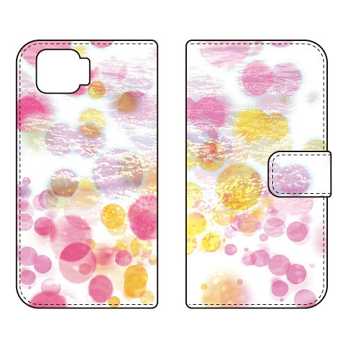Rakuten - 手帳型スマートフォンケース Cf LTD 和柄 水滴ピンク OPPO A73 CPH2099 楽天モバイル Coverfull 手帳型ケースcph2099 ケース cph2099 カバー 楽天モバイル オッポ ケース オッポ カバー スマホケース スマホカバー かわいい クール 人気 便利 送料無料